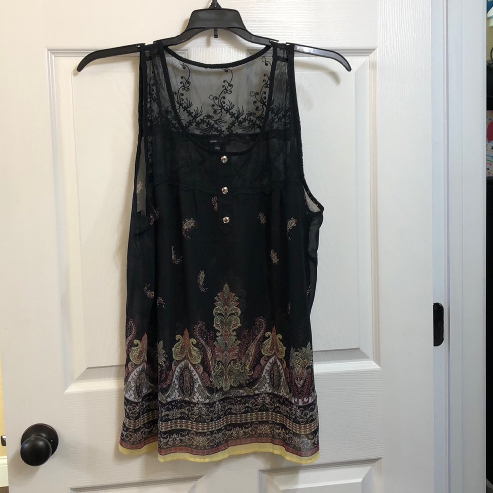 Plus size blouse